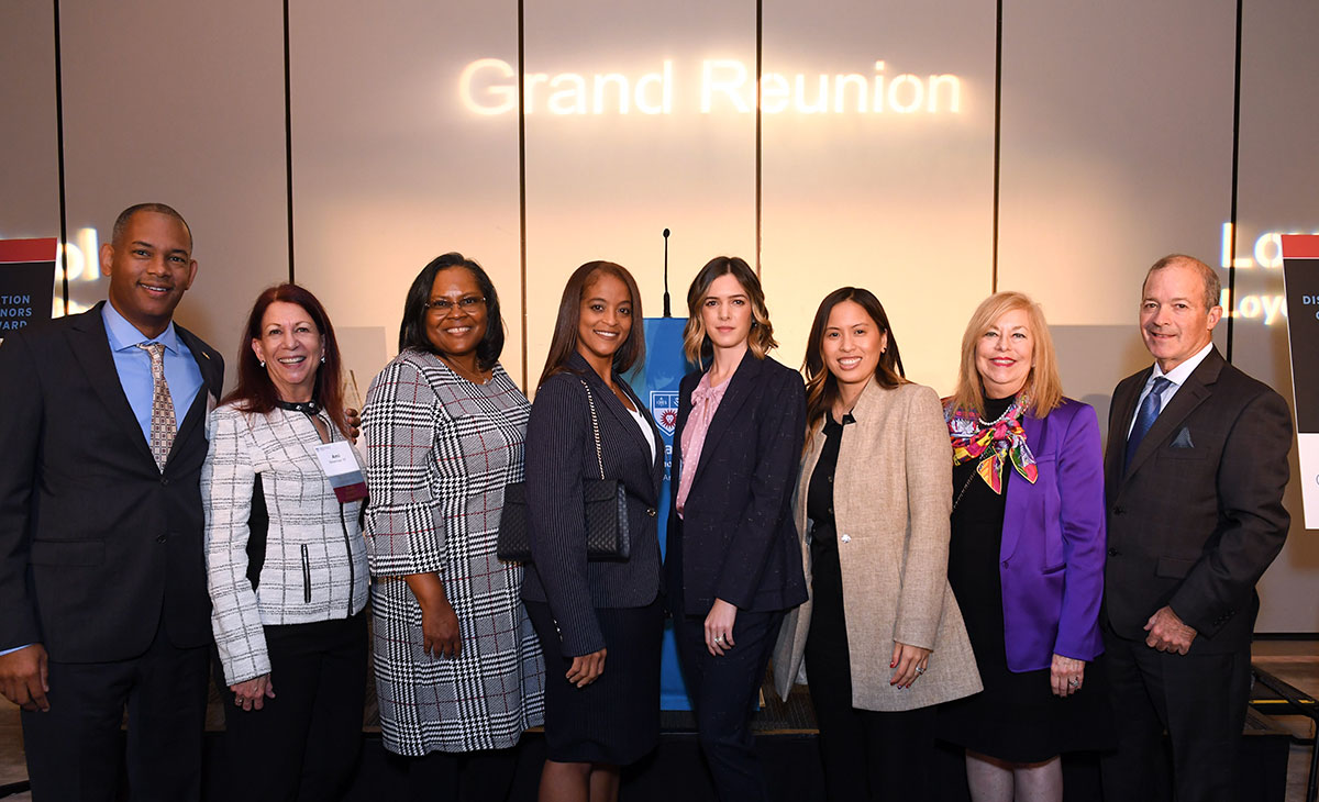 LMU Loyola Law School alumni and guests celebrate at LLS Grand Reunion.